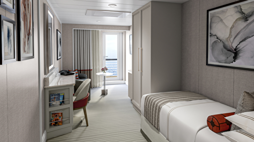 Concierge Level Solo Veranda Stateroom – [S]