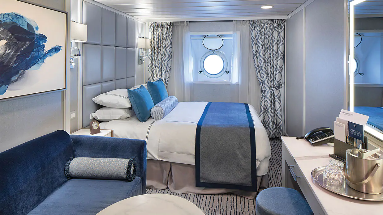 Oceanview Stateroom (Obstructed Views) – [E]