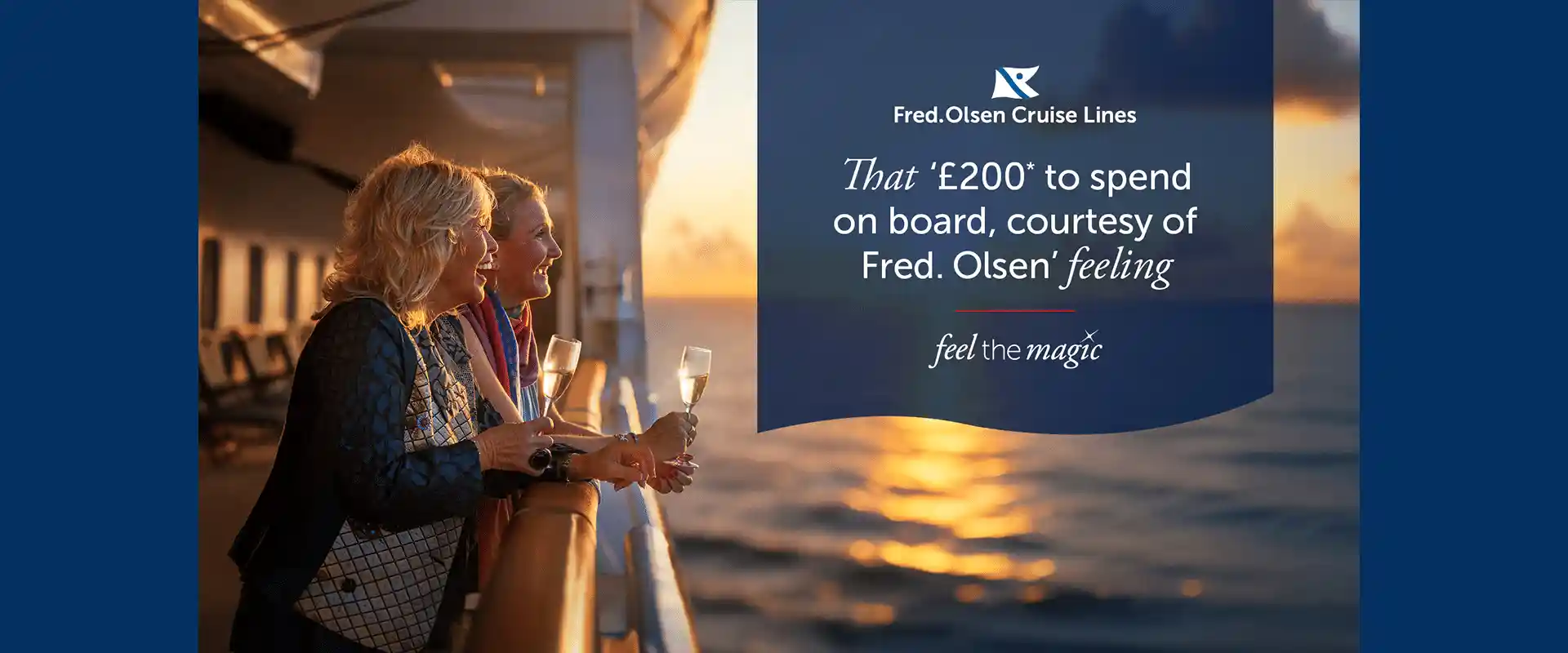 Fred Olsen Feel the Magic slider