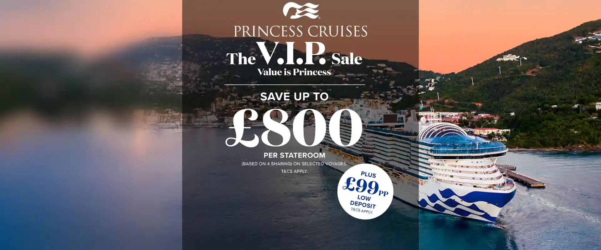 princess the vip sale slider